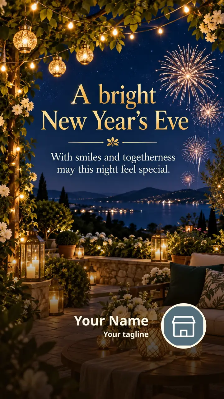 A bright New Year’s Eve - Festival Image, Flowers