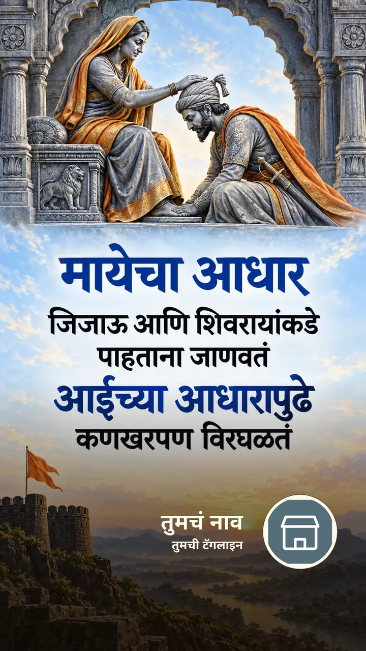 मायेचा आधार - Motivation Image