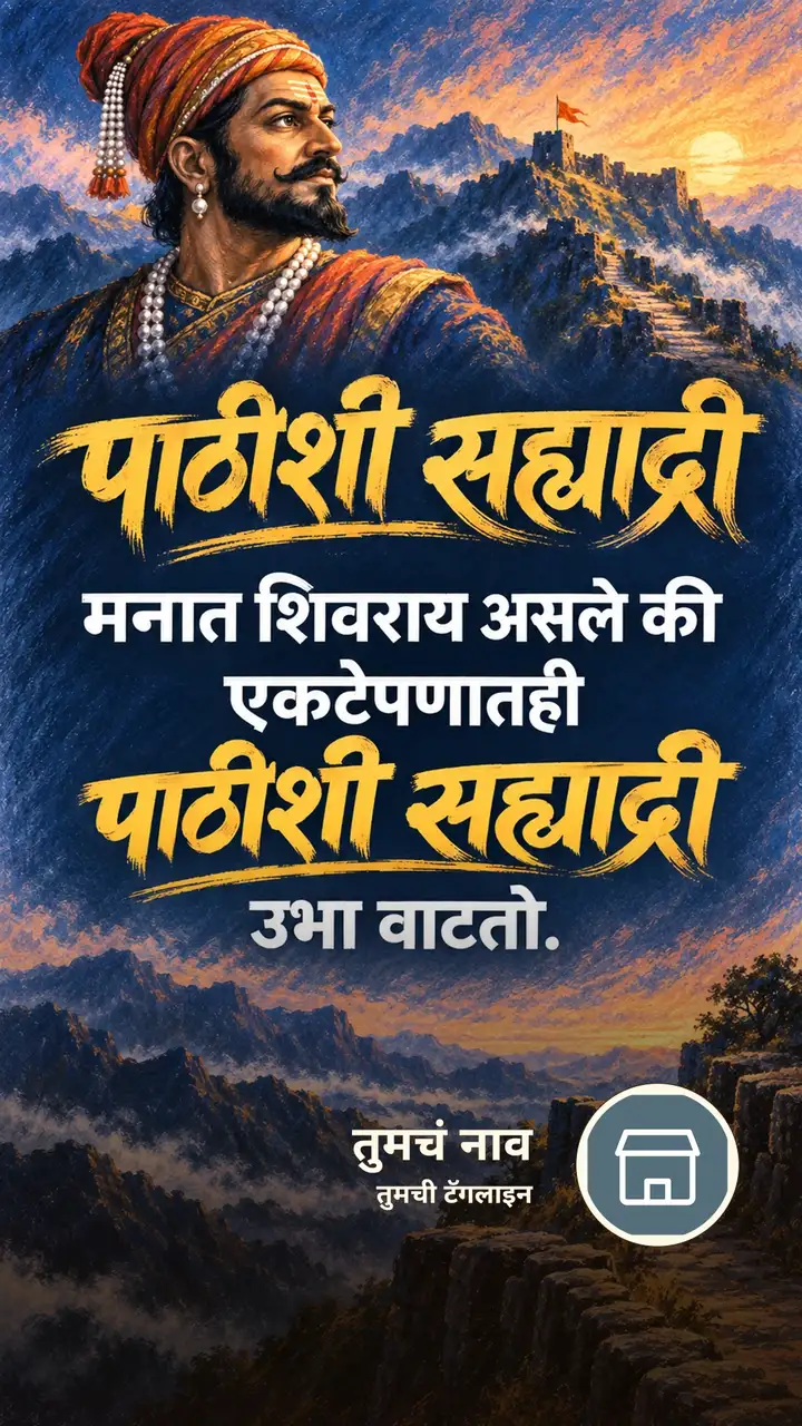 पाठीशी सह्याद्री - Motivation Image