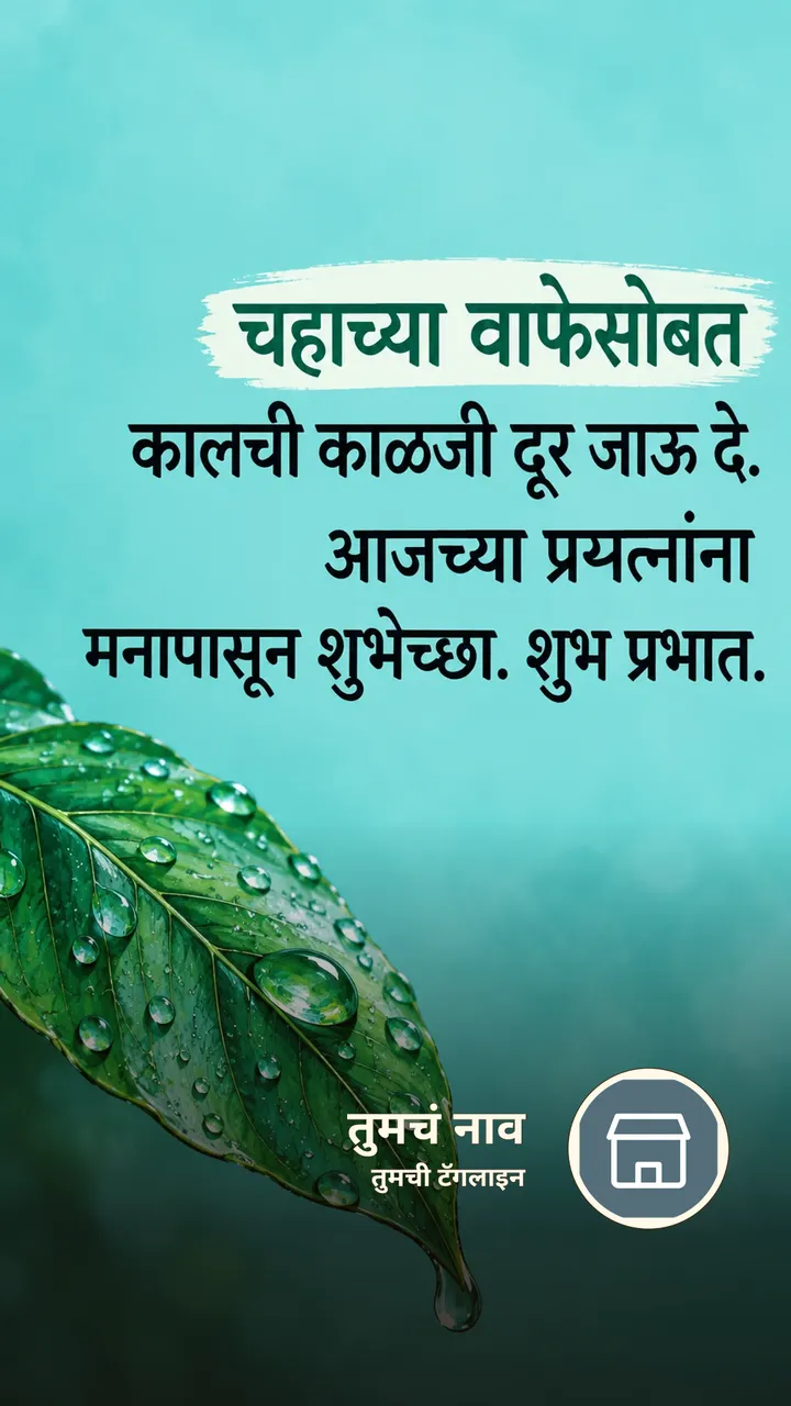 चहाच्या वाफेसोबत - Shubh Sakal Image, निसर्ग, पाऊस