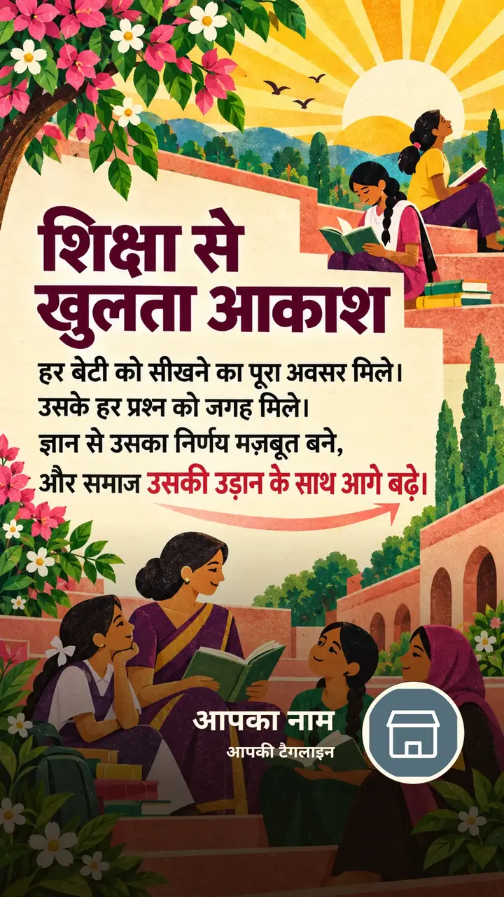 शिक्षा से खुलता आकाश - Festival Image, फूल, प्रकृति