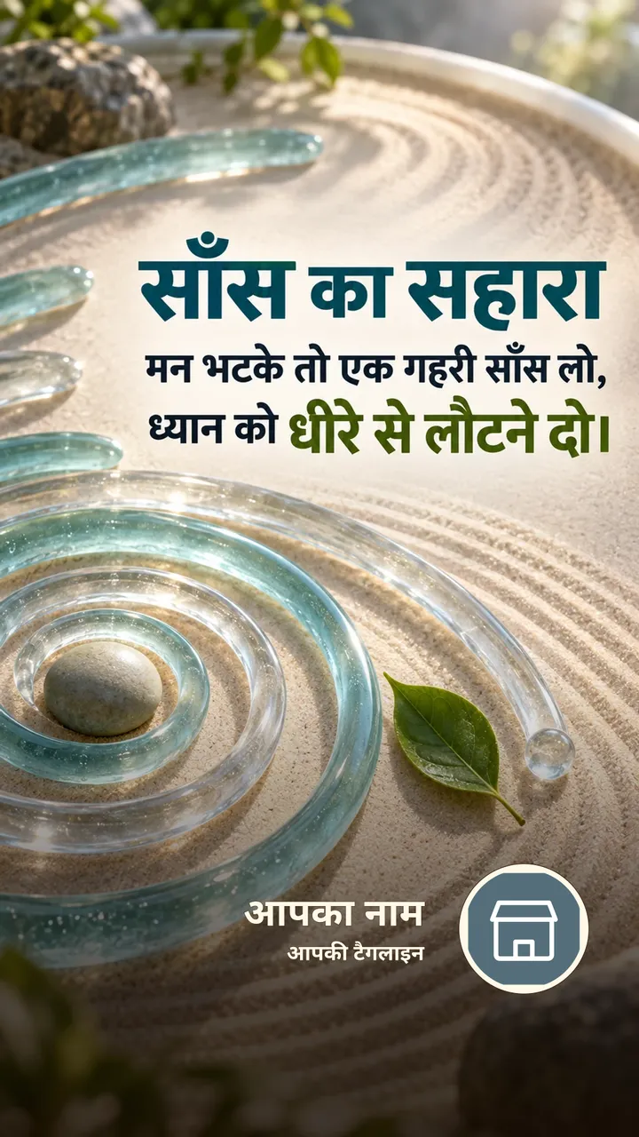 साँस का सहारा - Suvichar Image, प्रकृति