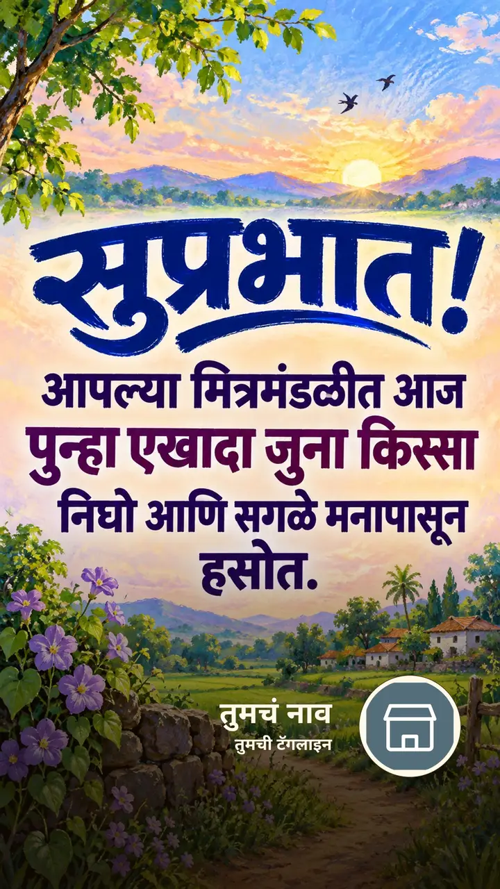 सुप्रभात! - आपल्या मित्रमंडळीत आज - Shubh Sakal Image, निसर्ग, आकाश