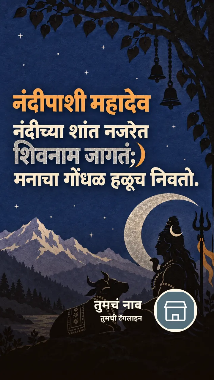 नंदीपाशी महादेव - Bhakti Image, डोंगर, शिव