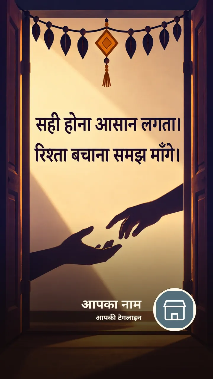 सही होना आसान लगता। - Suvichar Image
