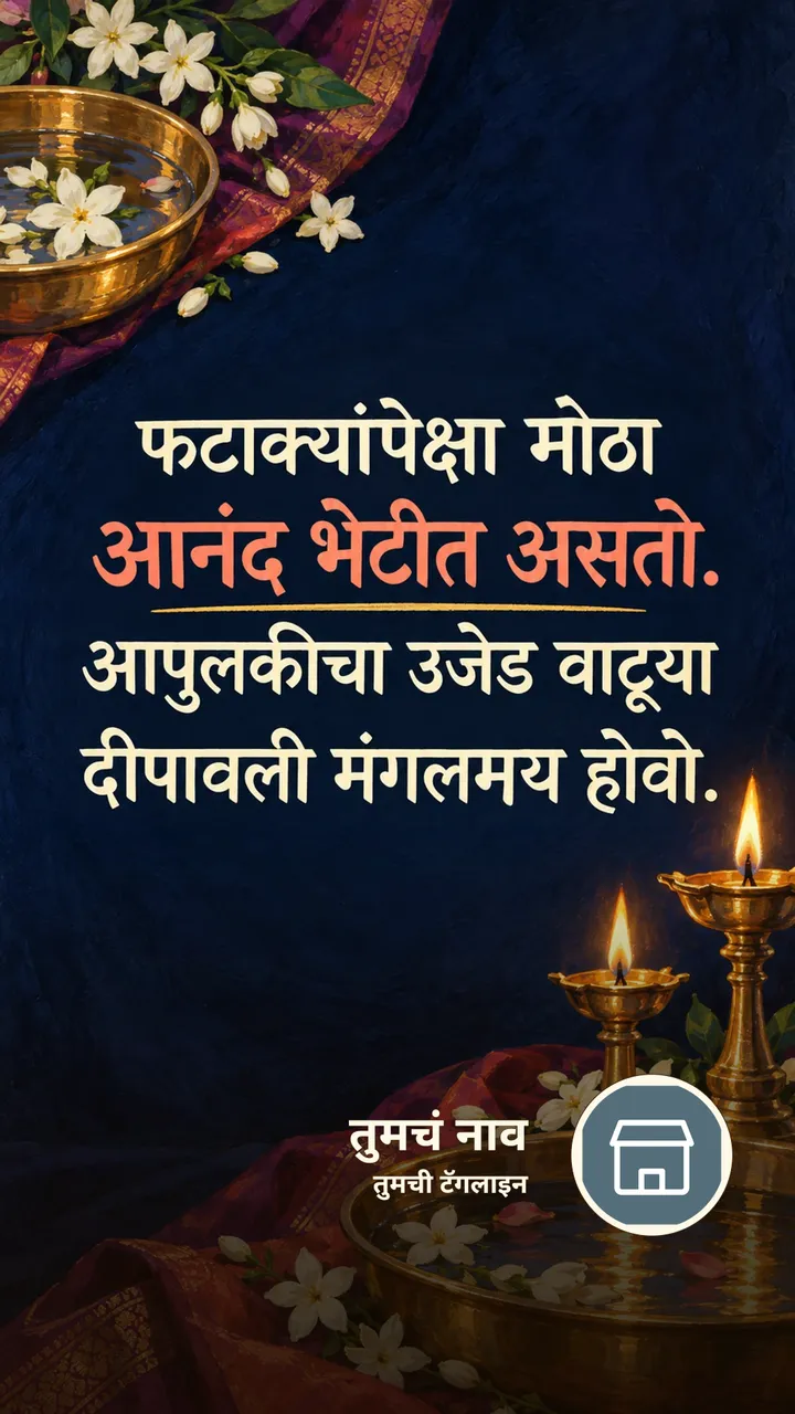 फटाक्यांपेक्षा मोठा - Festival Image, फुलं, कमळ, दिवा