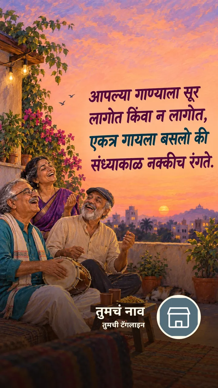 आपल्या गाण्याला सूर - नातीगोती Image, मित्र