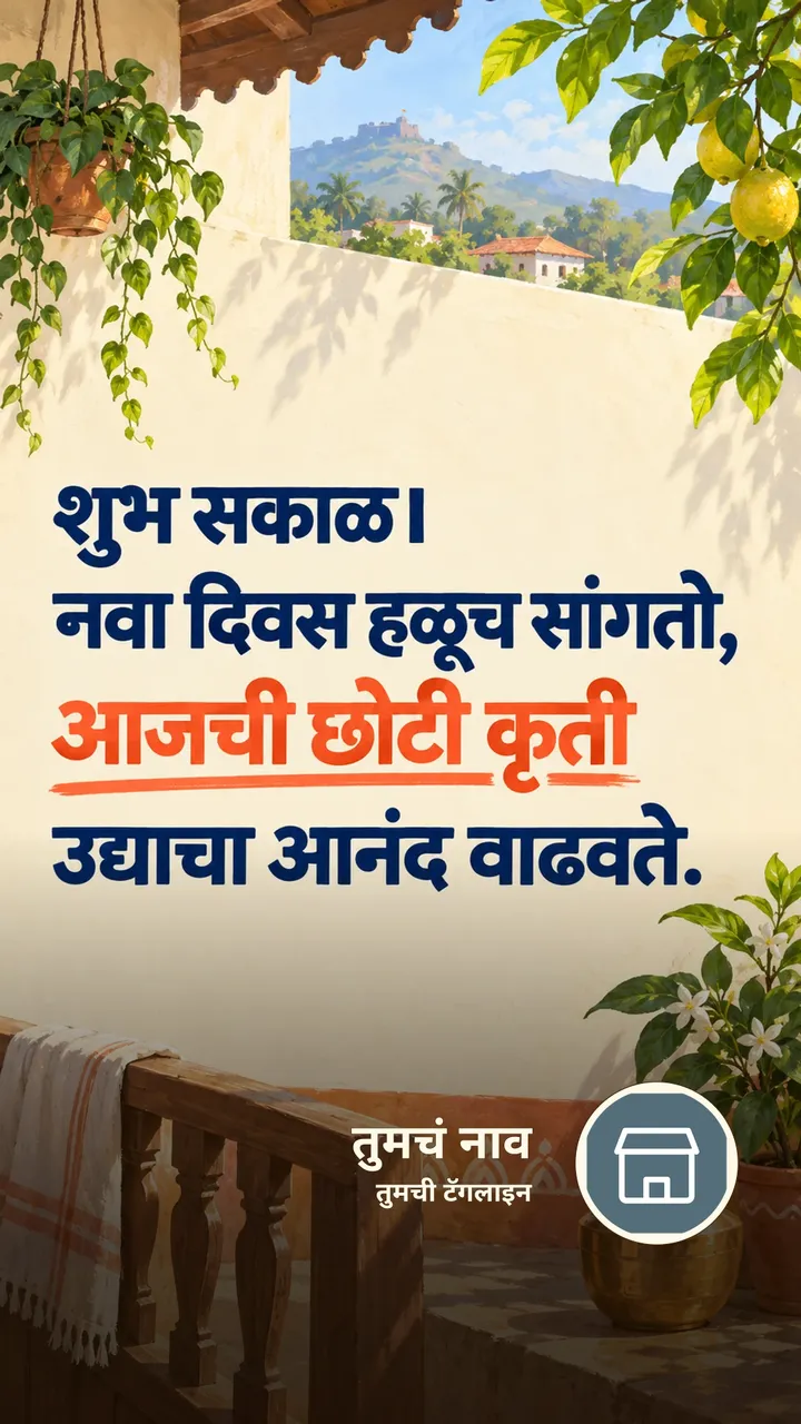 शुभ सकाळ। - Shubh Sakal Image