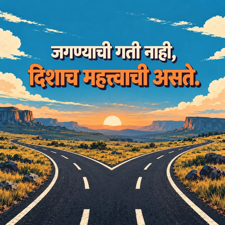 जगण्याची गती नाही, - Suvichar Image, आकाश