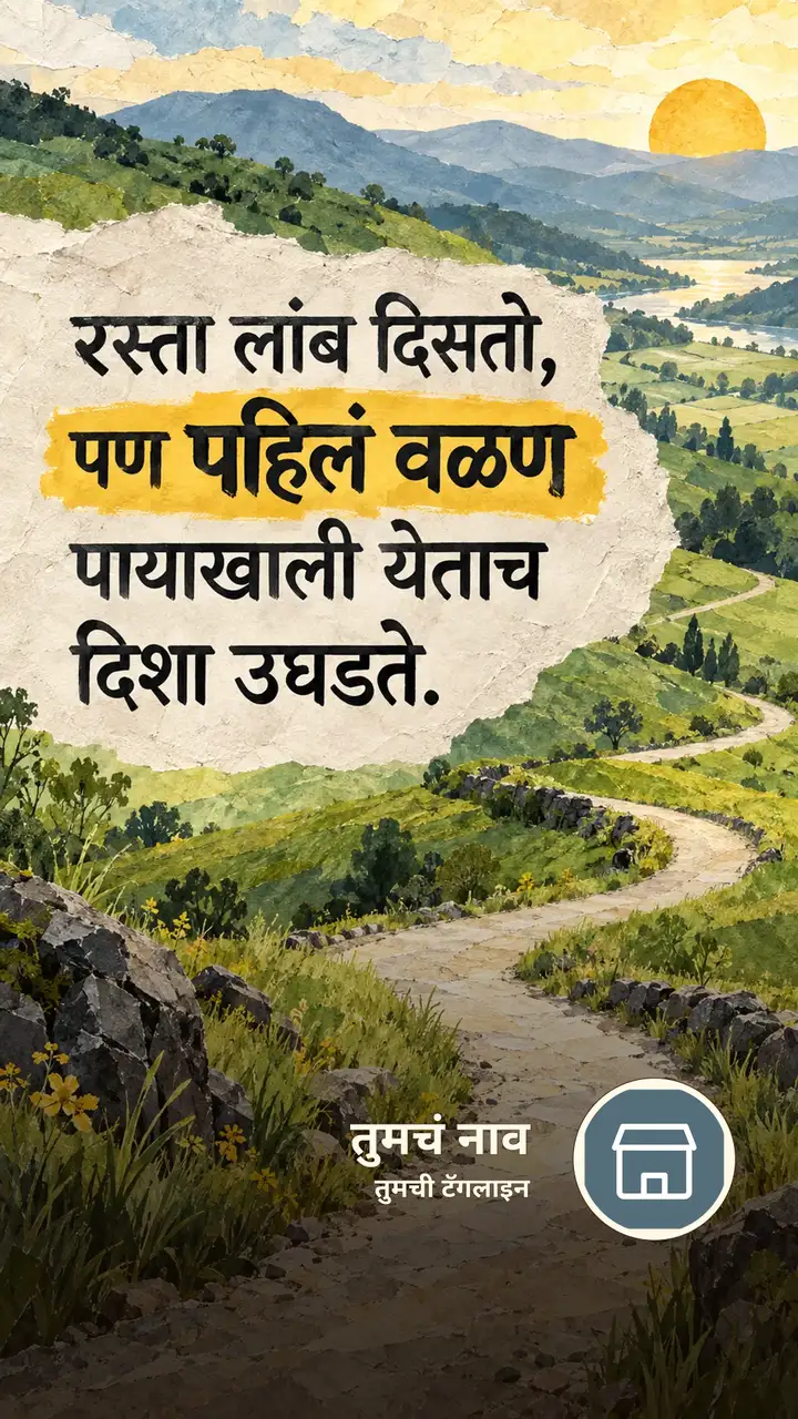रस्ता लांब दिसतो, - Motivation Image, निसर्ग