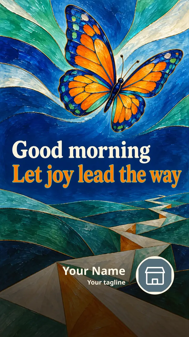 Good morning - Good Morning Image, Butterfly