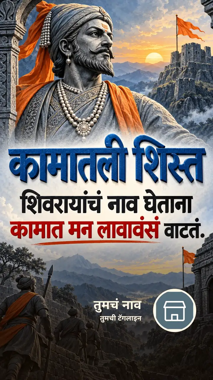 कामातली शिस्त - Motivation Image