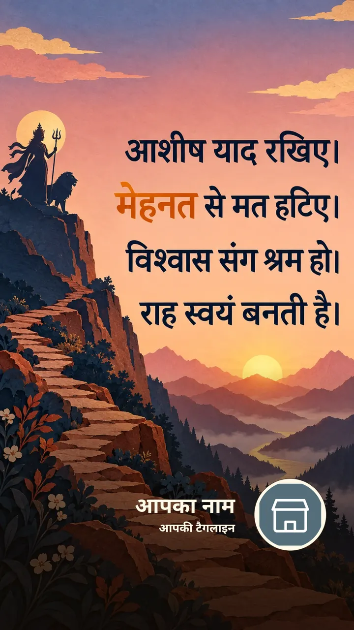 आशीष याद रखिए। - Bhakti Image, दुर्गा