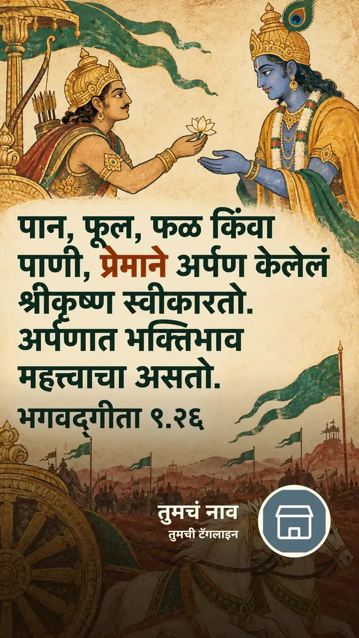 पान, फूल, फळ किंवा - Bhakti Image, कृष्ण