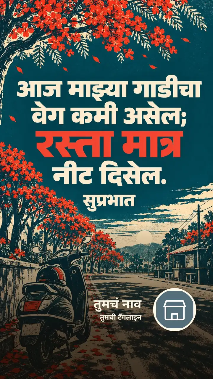 आज माझ्या गाडीचा - Shubh Sakal Image, निसर्ग, चहा