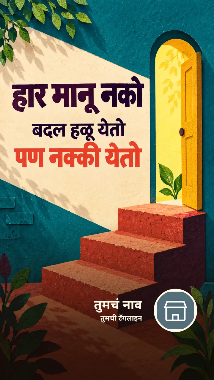 हार मानू नको - Motivation Image, निसर्ग