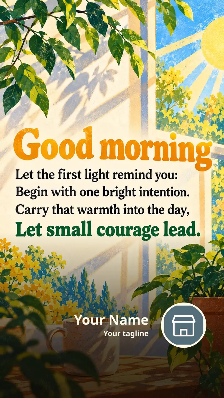 Good morning - Let the first light remind you: - Good Morning Image, Sunrise, Nature