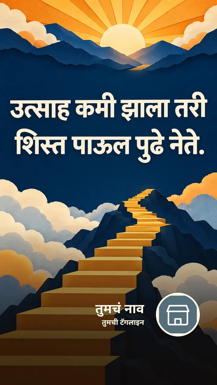 उत्साह कमी झाला तरी - Motivation Image, डोंगर