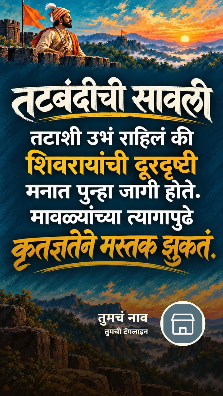 तटबंदीची सावली - Motivation Image