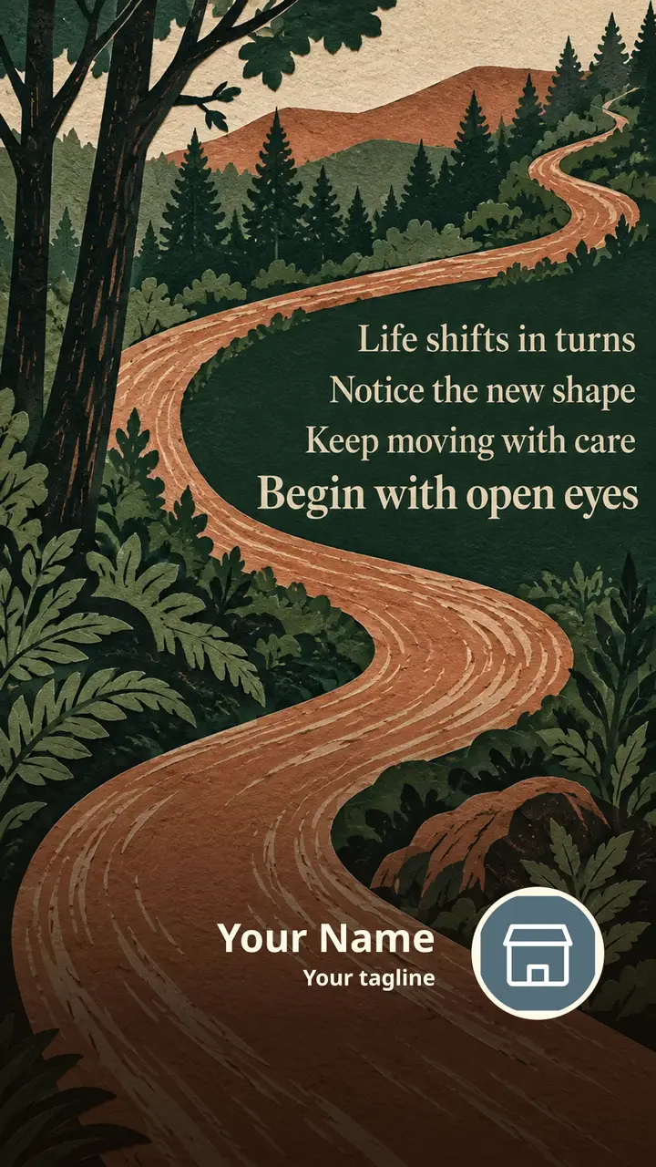 Life shifts in turns - Quote Image