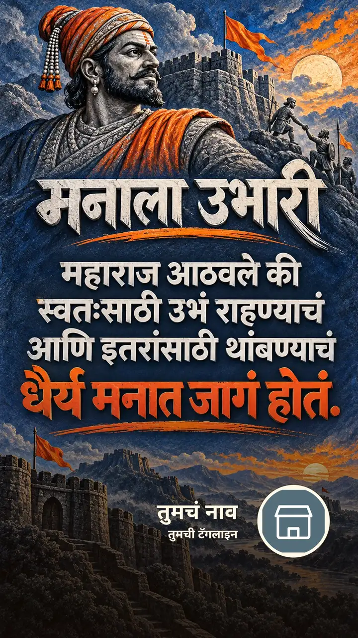 मनाला उभारी - Motivation Image