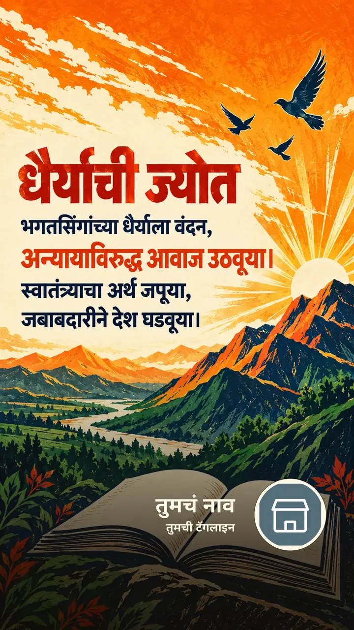 धैर्याची ज्योत - Festival Image, निसर्ग, डोंगर, पक्षी