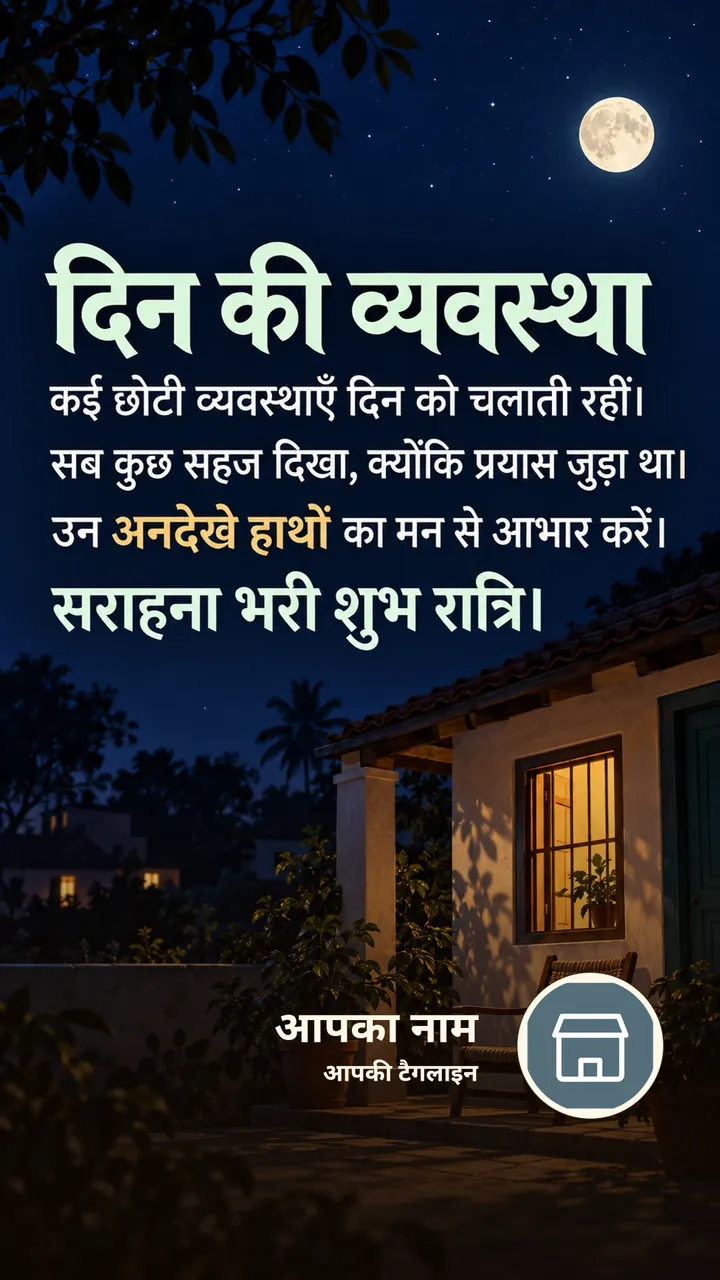 दिन की व्यवस्था - Shubh Ratri Image, प्रकृति, तारे
