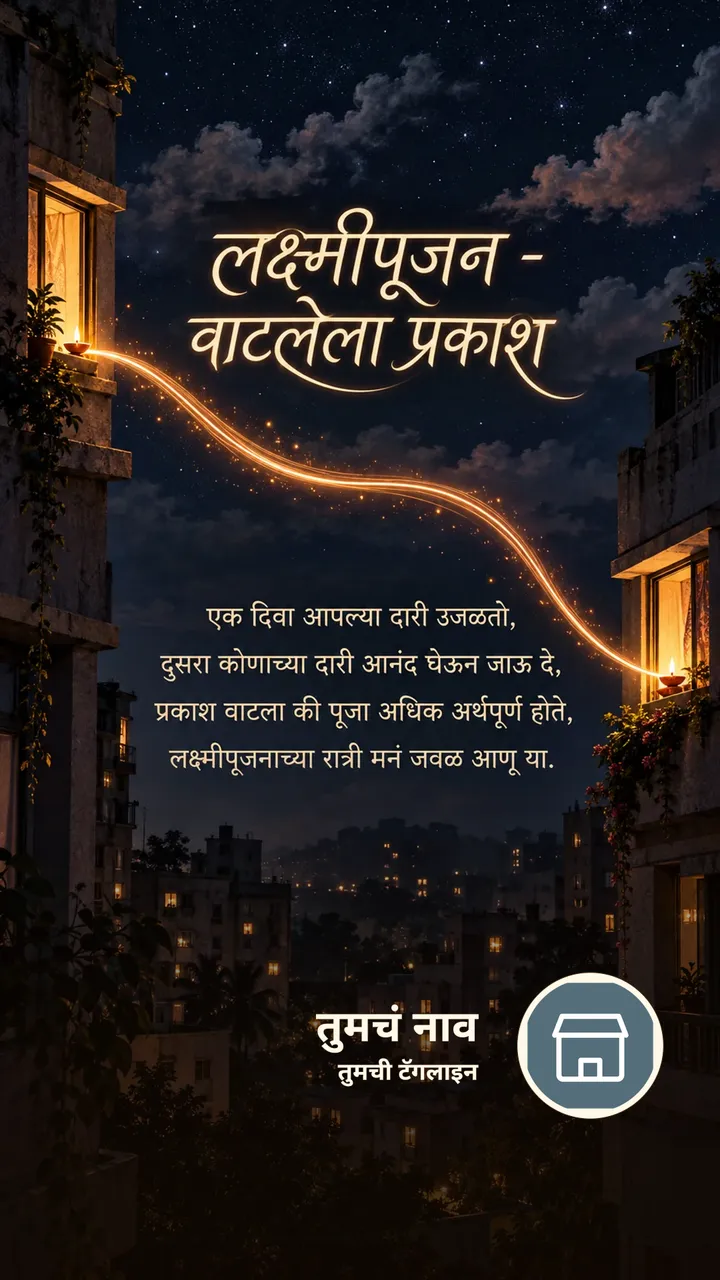 लक्ष्मीपूजन - वाटलेला प्रकाश - Festival Image, निसर्ग, आकाश, दिवा