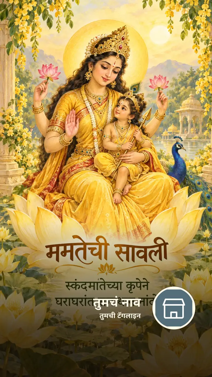 ममतेची सावली - Festival Image, फुलं, कमळ, आई