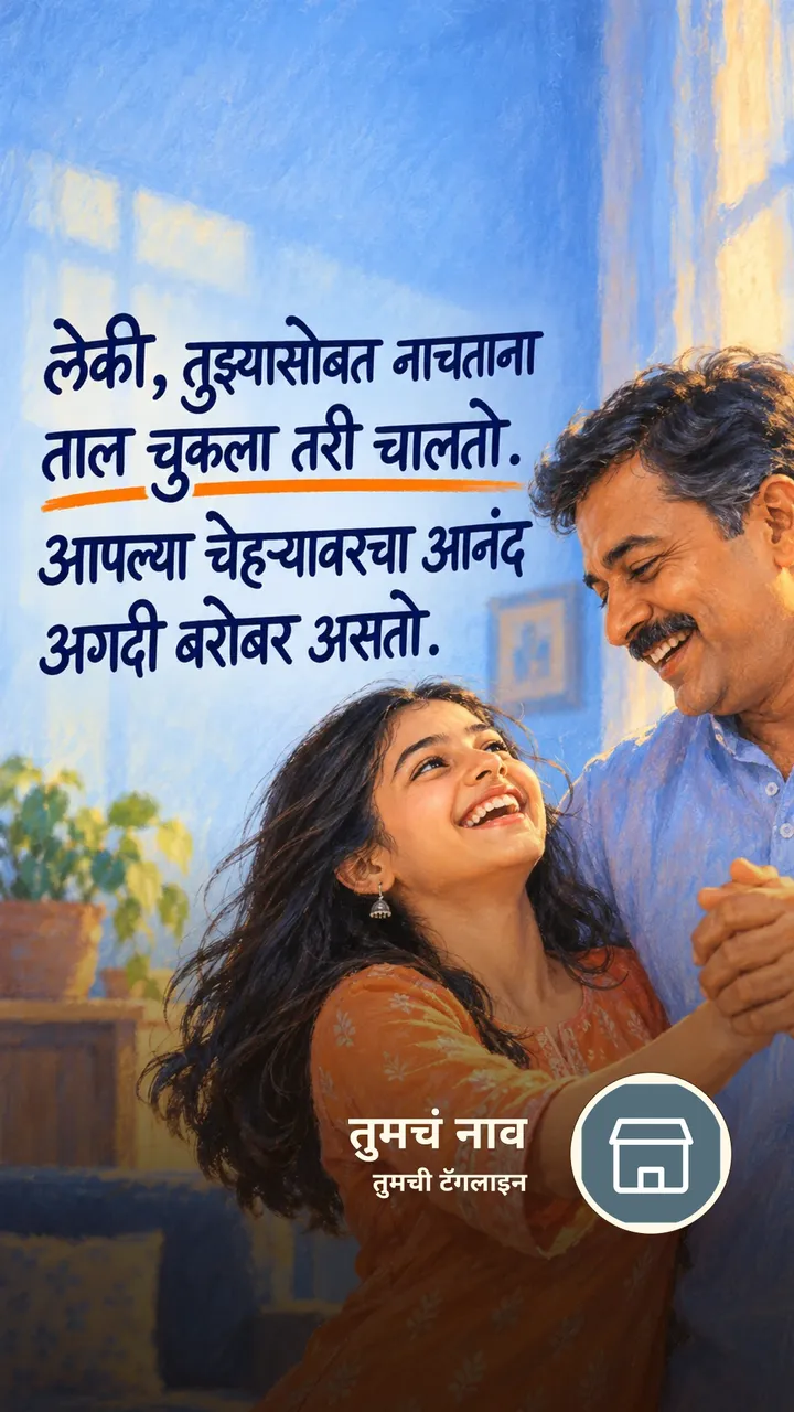लेकी, तुझ्यासोबत नाचताना - नातीगोती Image, कुटुंब