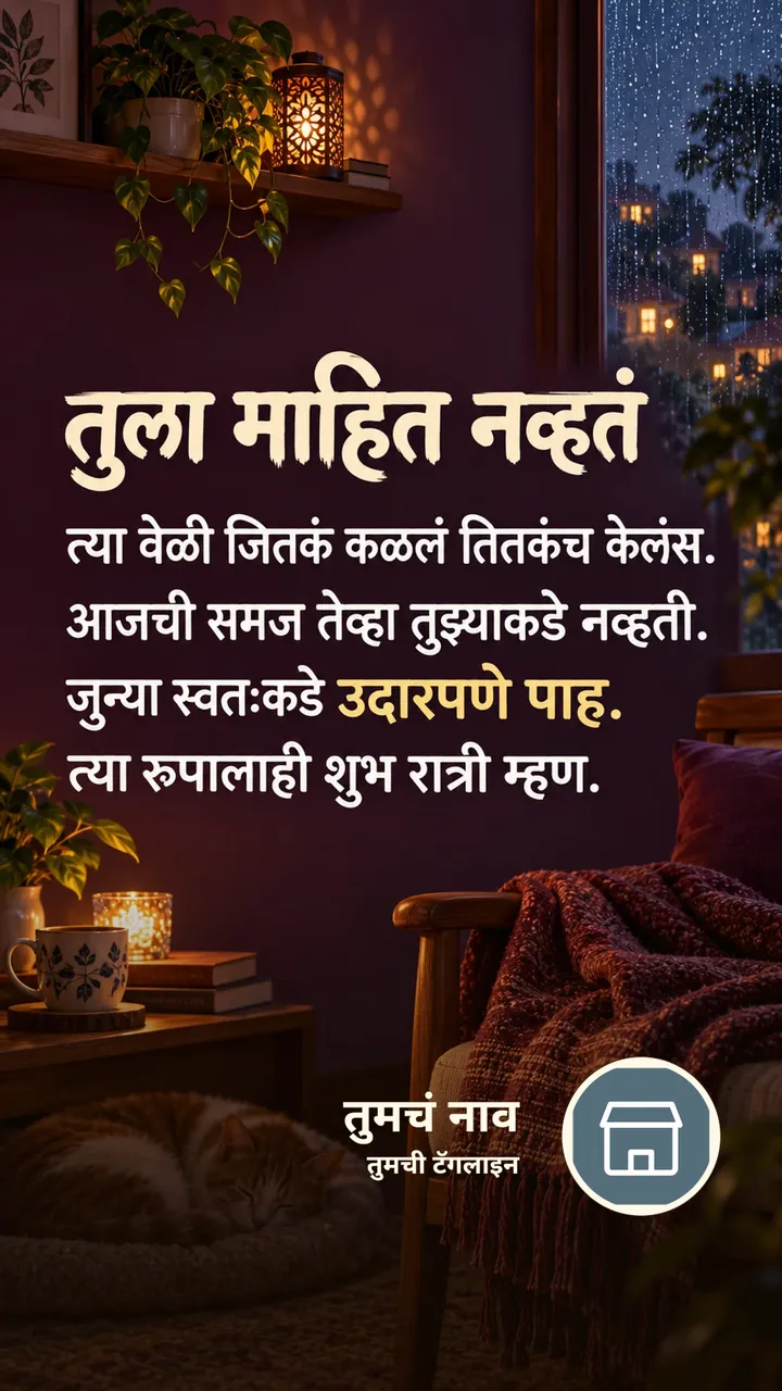 तुला माहित नव्हतं - Shubh Ratri Image