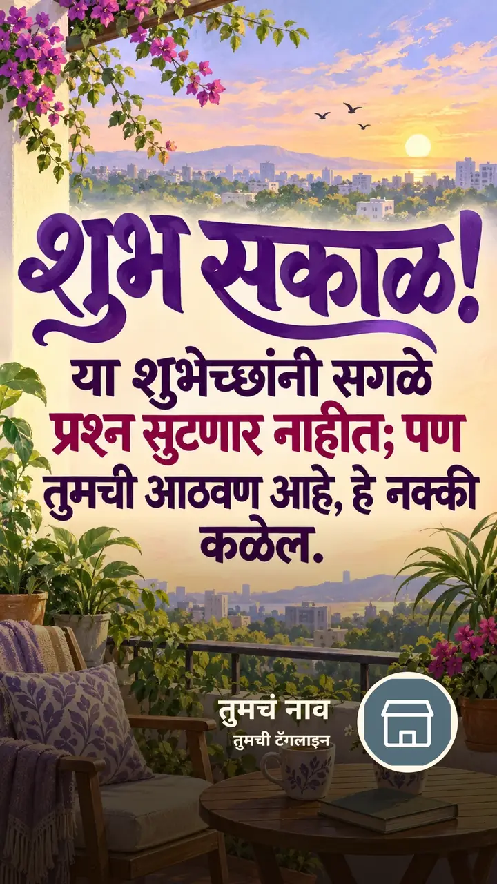 शुभ सकाळ! - या शुभेच्छांनी सगळे - Shubh Sakal Image, निसर्ग, आकाश