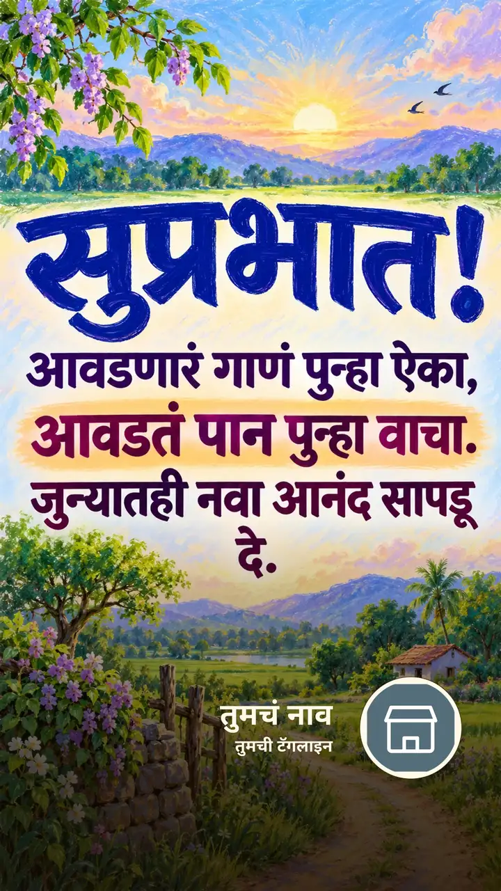 सुप्रभात! - आवडणारं गाणं पुन्हा ऐका, - Shubh Sakal Image, निसर्ग, आकाश
