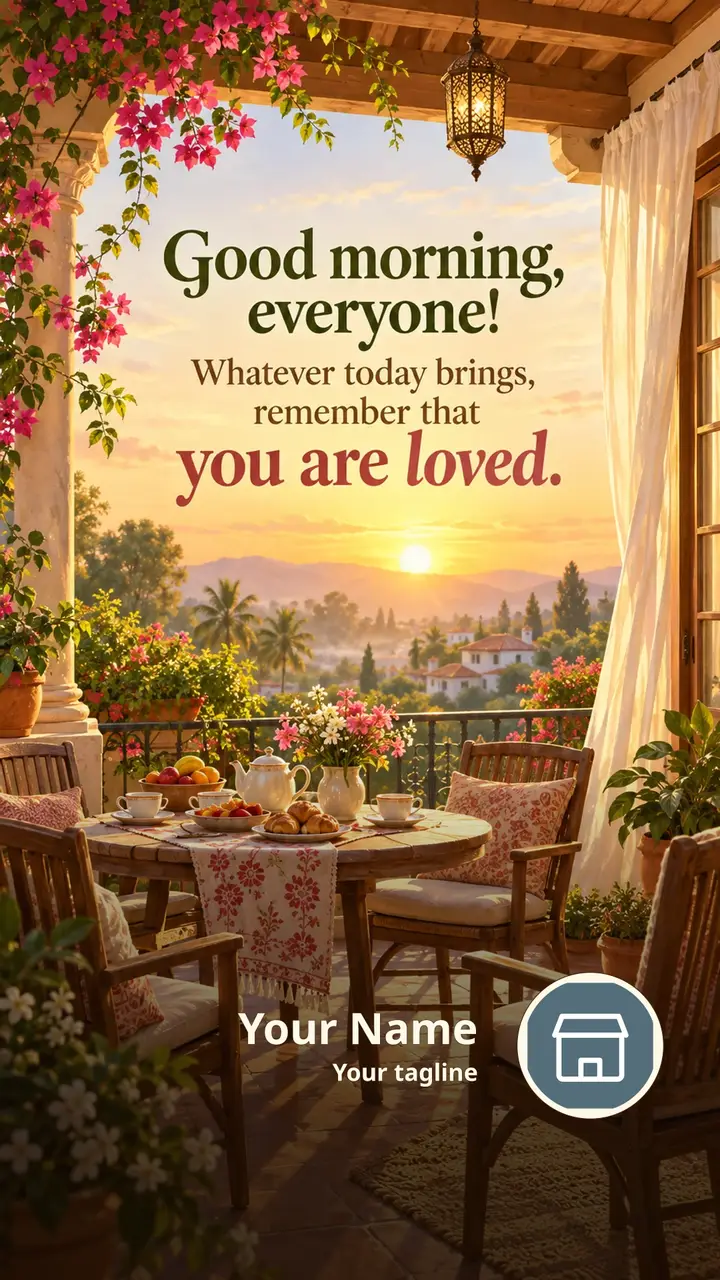 Good morning, - Good Morning Image, Flowers, Sunrise, Nature, Family