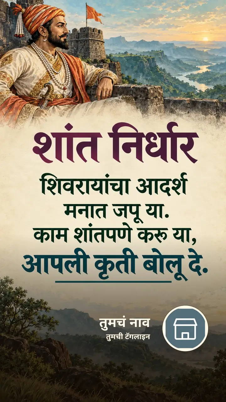 शांत निर्धार - Motivation Image