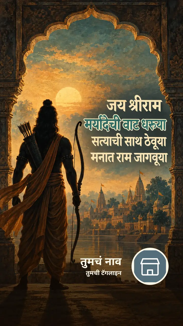 जय श्रीराम - Bhakti Image, गाव, राम