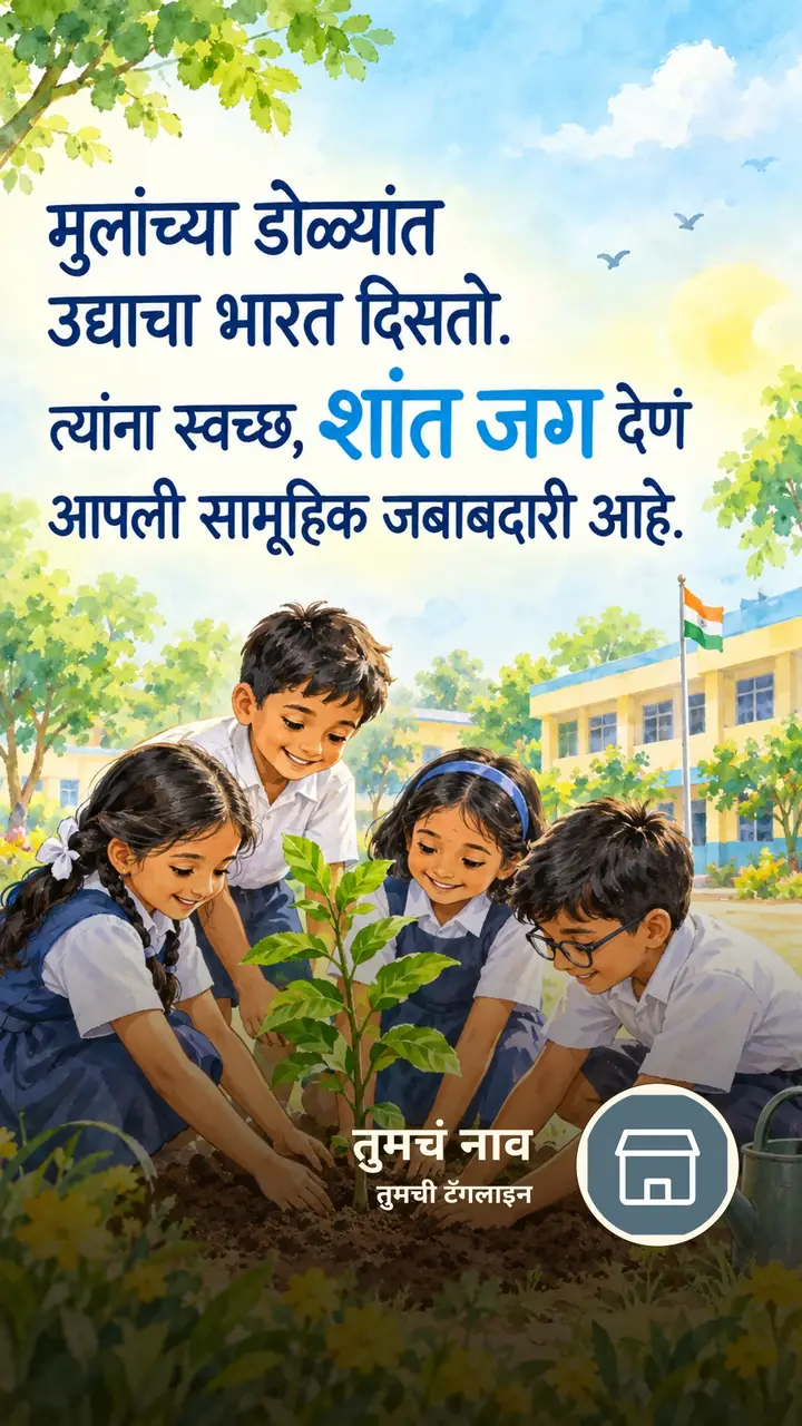 मुलांच्या डोळ्यांत - Festival Image, निसर्ग, मुलं