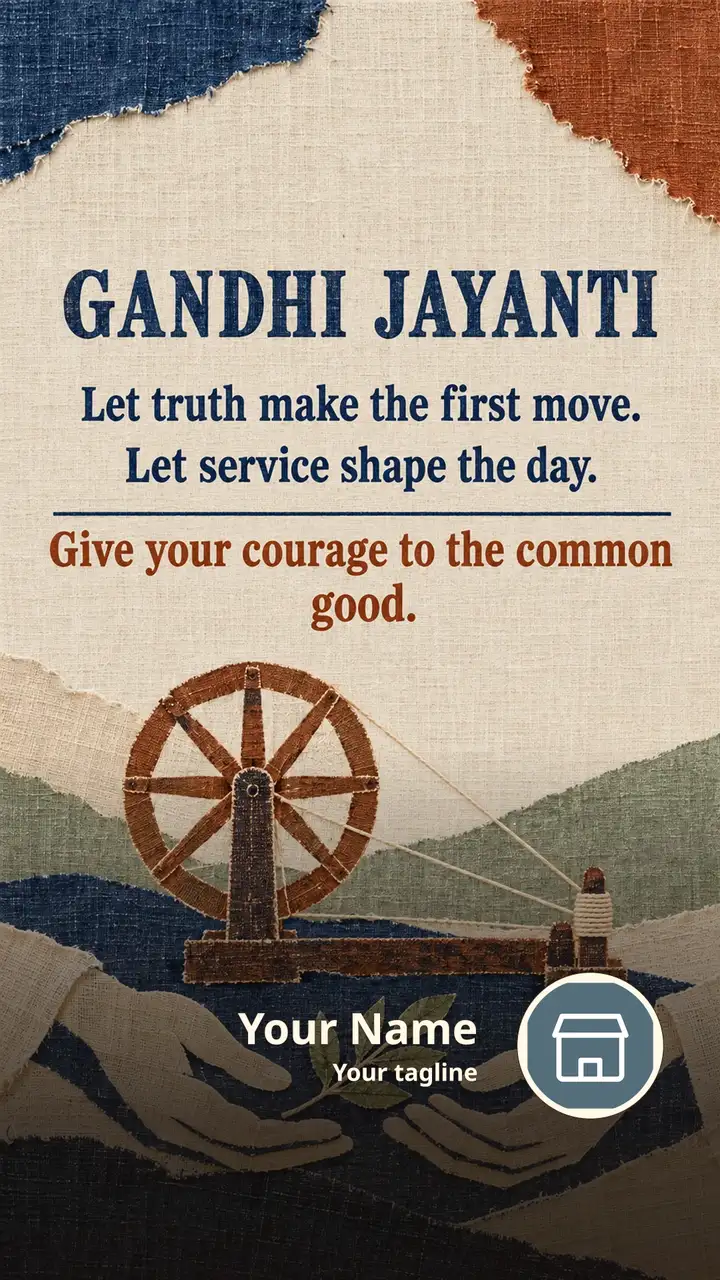GANDHI JAYANTI - Festival Image