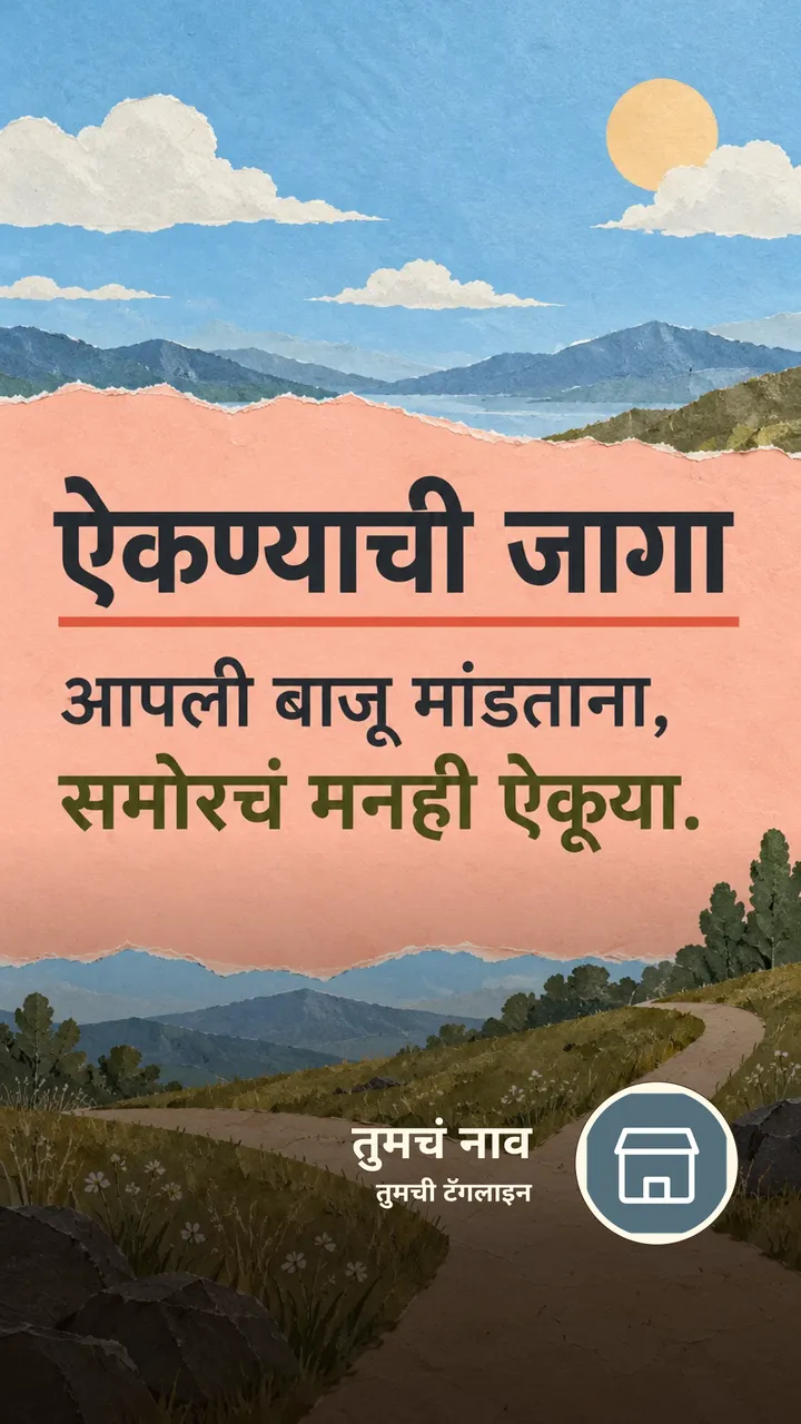 ऐकण्याची जागा - Suvichar Image, निसर्ग, आकाश