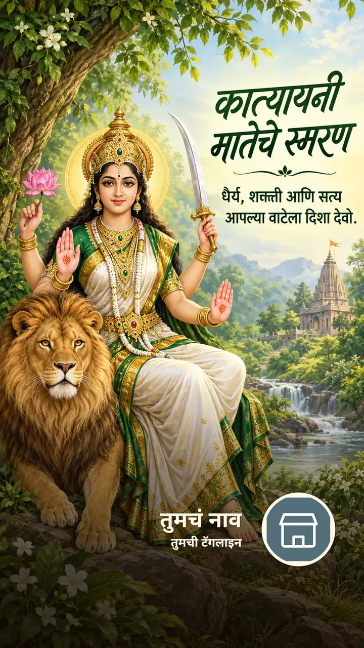 कात्यायनी मातेचे स्मरण - Festival Image
