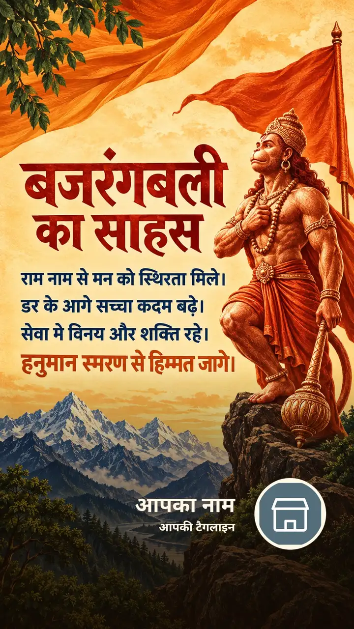 बजरंगबली का साहस - Bhakti Image, पहाड़, हनुमान