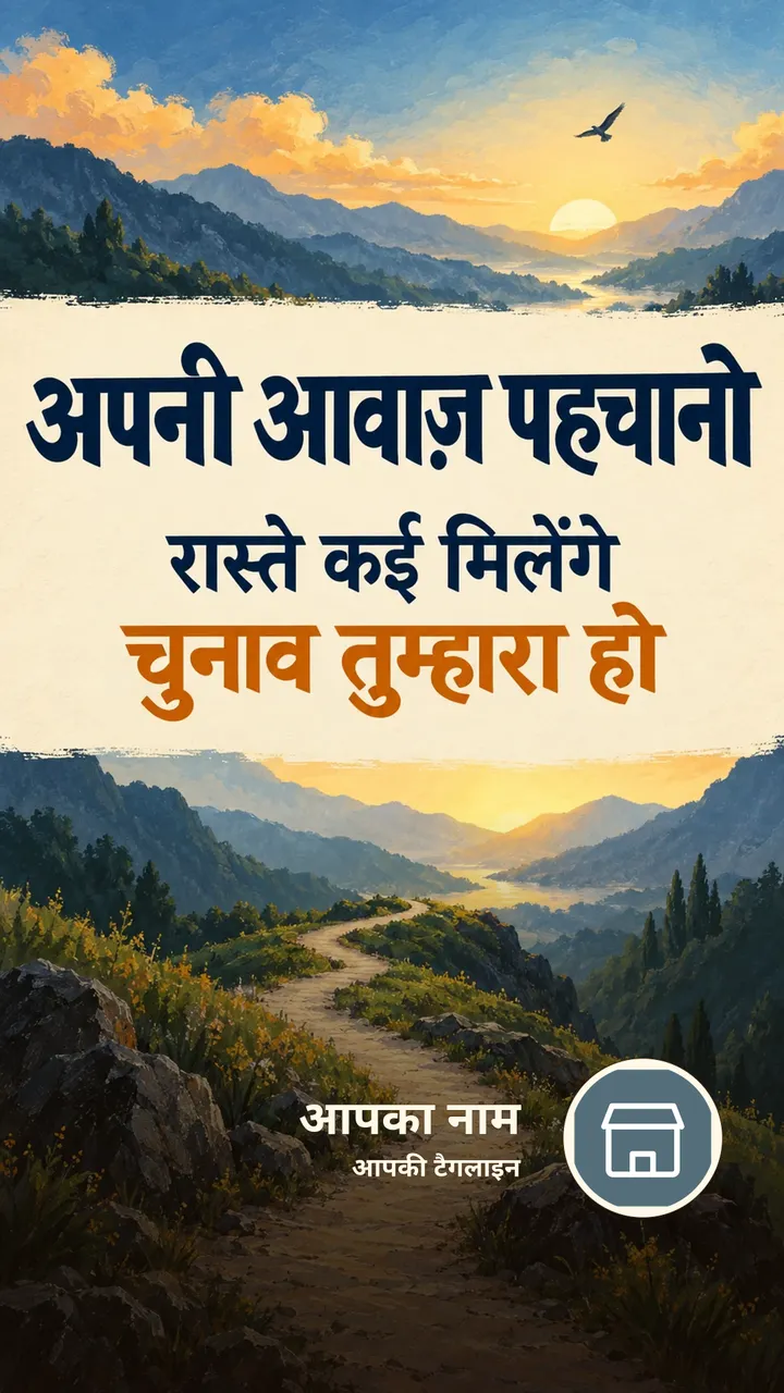 अपनी आवाज़ पहचानो - Motivational Image, प्रकृति, पक्षी