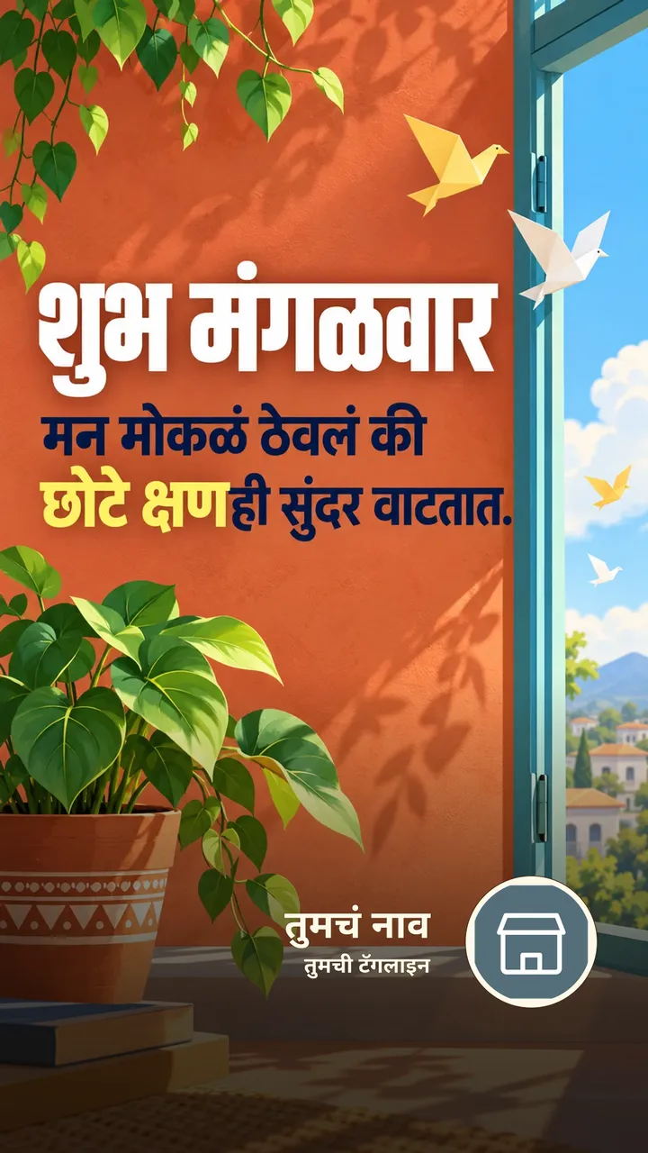 शुभ मंगळवार - Suvichar Image, निसर्ग, पक्षी
