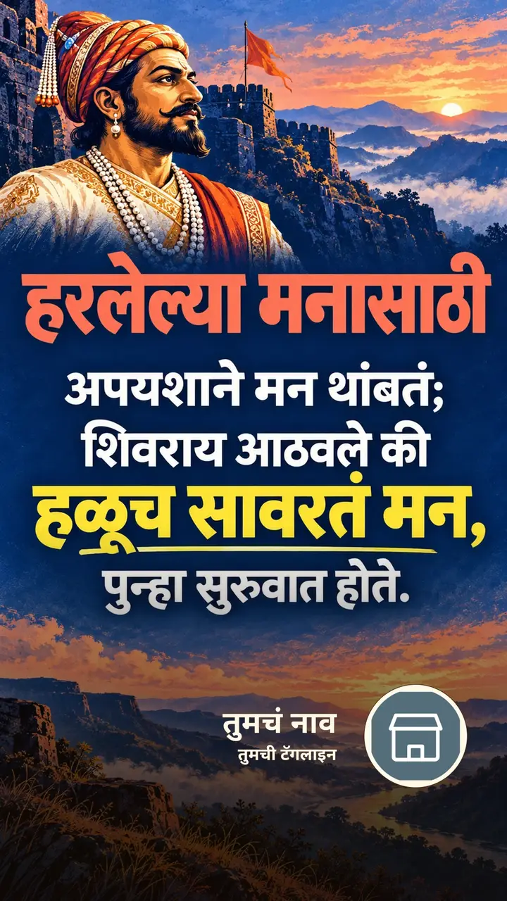 हरलेल्या मनासाठी - Motivation Image