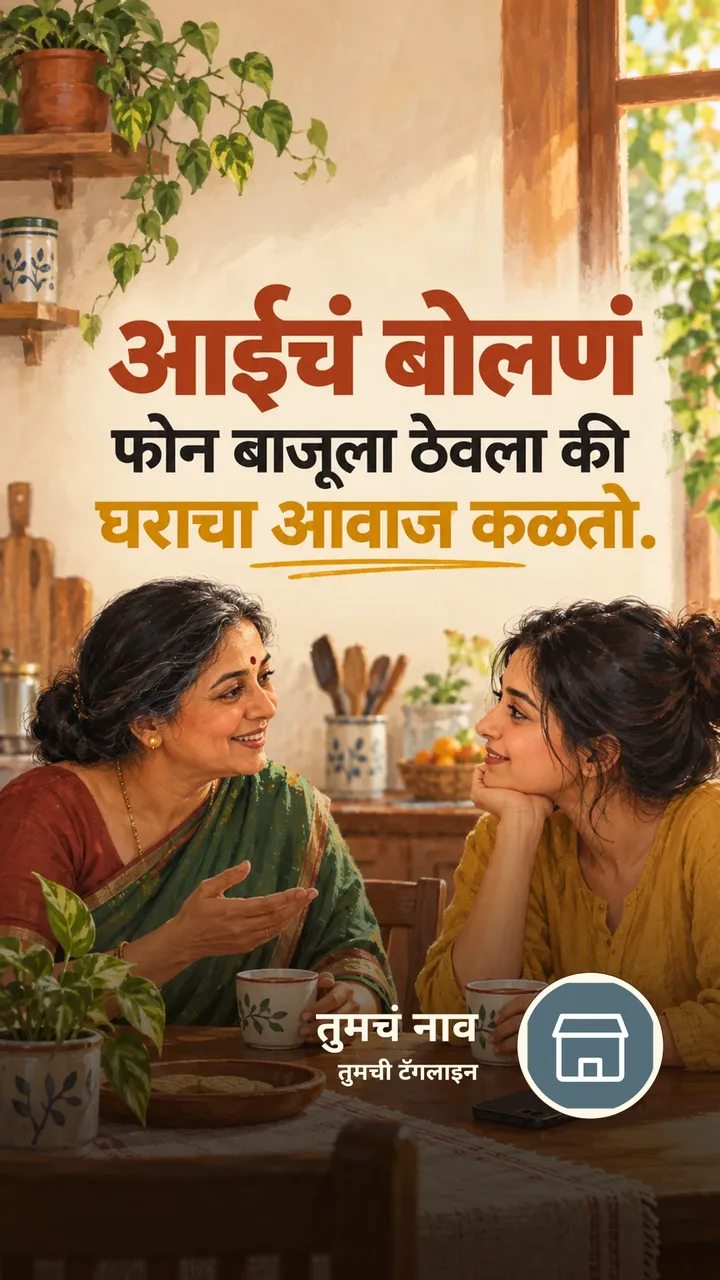 आईचं बोलणं - Suvichar Image, निसर्ग, आई