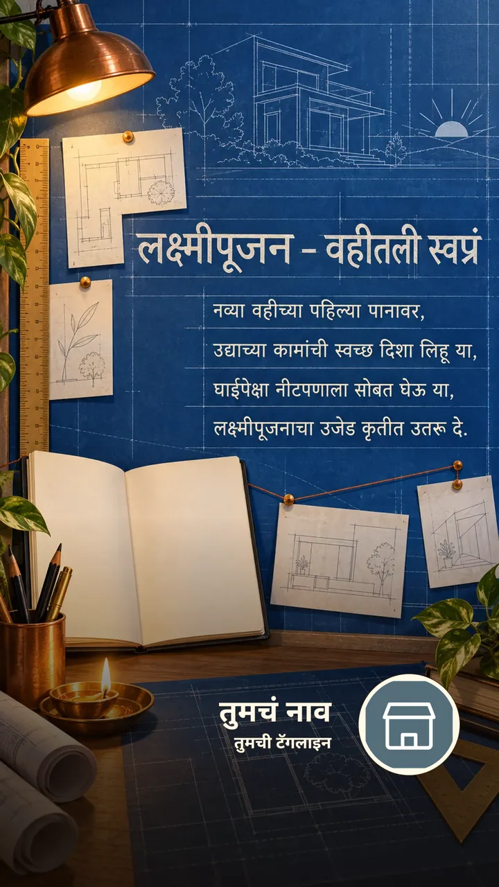 लक्ष्मीपूजन - वहीतली स्वप्नं - Festival Image, निसर्ग, दिवा