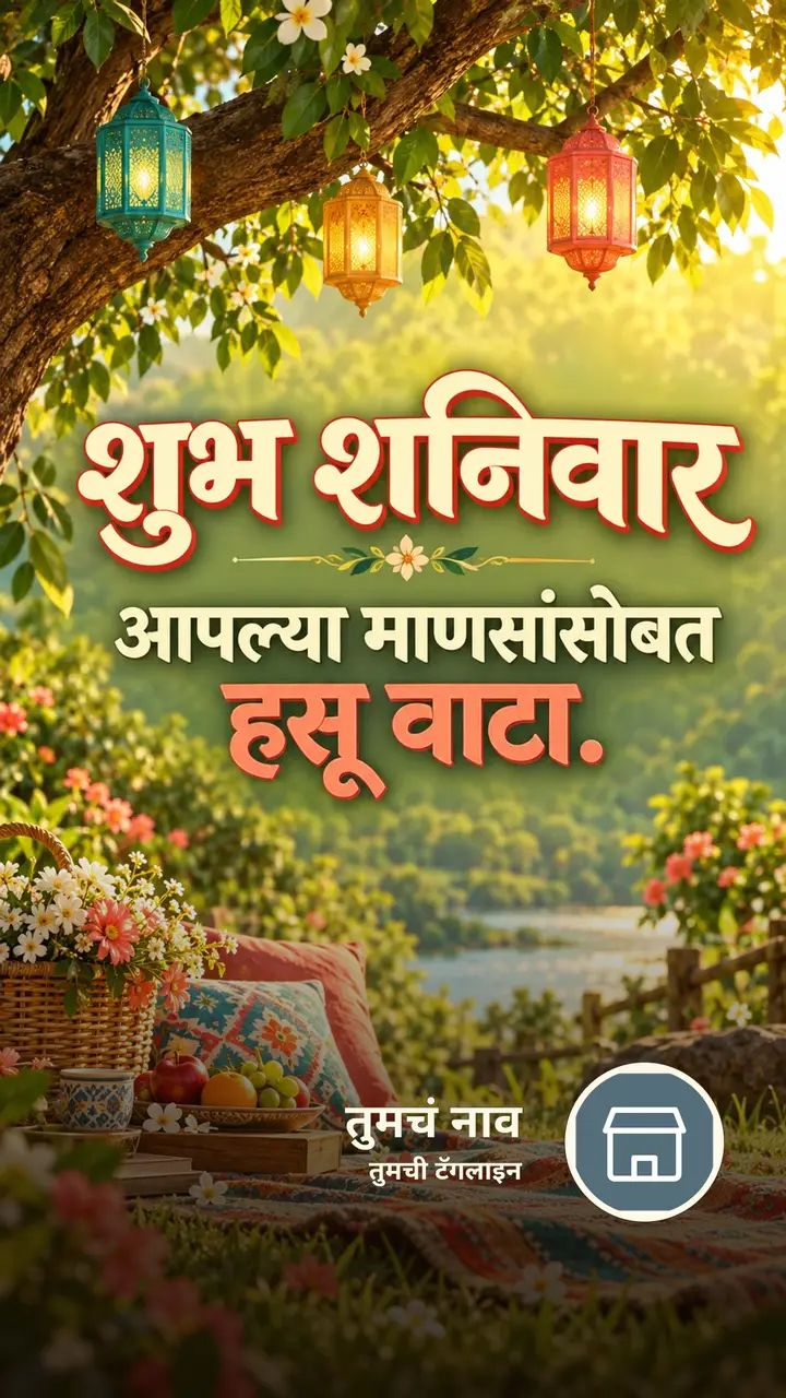 शुभ शनिवार - आपल्या माणसांसोबत हसू वाटा. - दिवसभराच्या शुभेच्छा Image, फुलं, निसर्ग