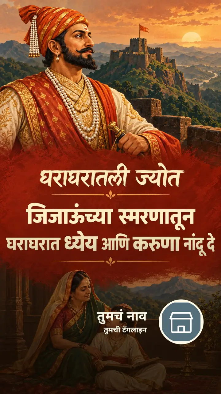 घराघरातली ज्योत - Motivation Image