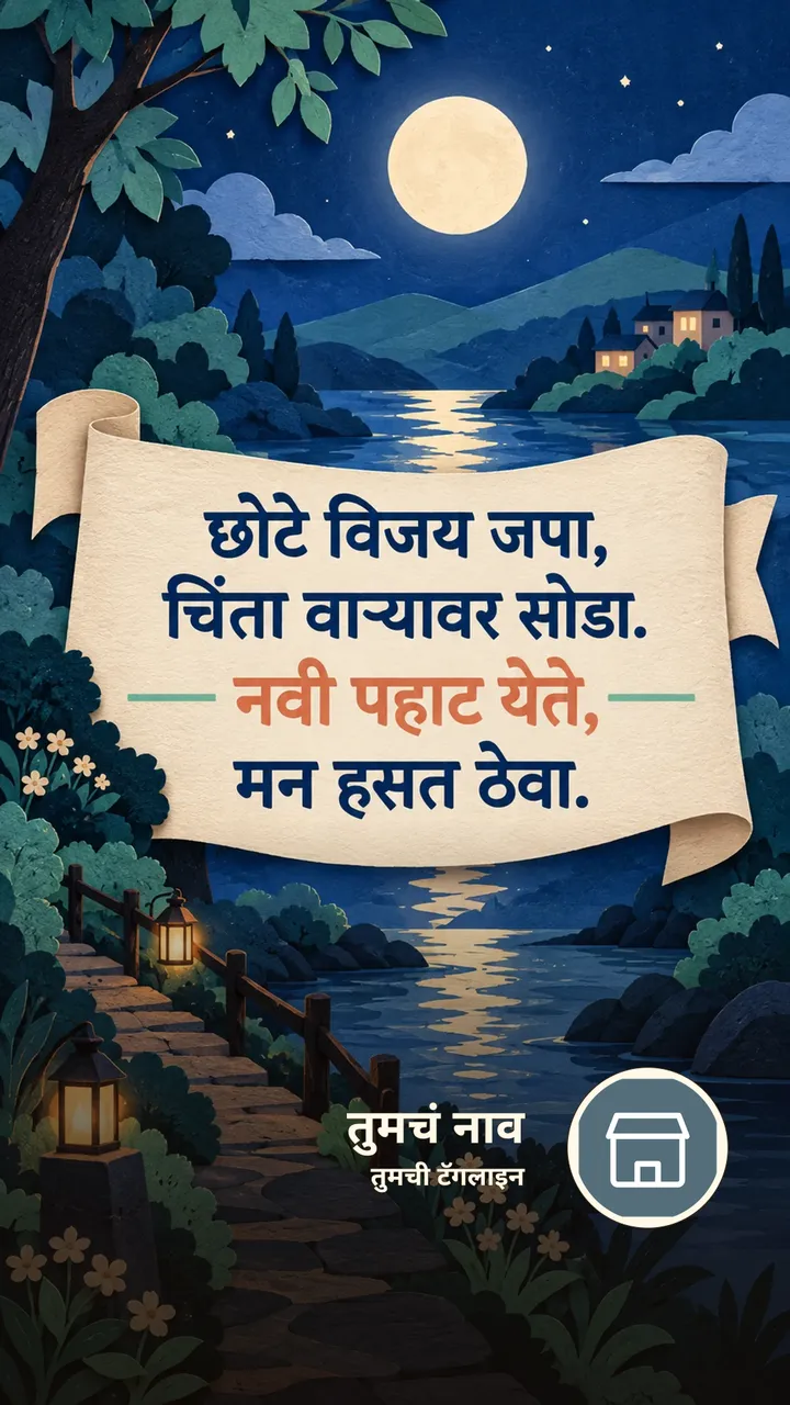 छोटे विजय जपा, - Shubh Ratri Image, नदी, चंद्र