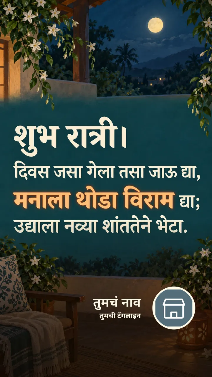 शुभ रात्री। - Shubh Ratri Image